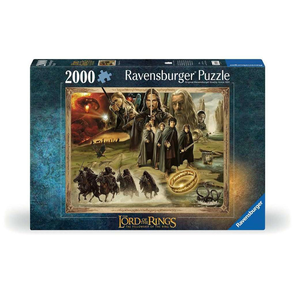 Fellowship of the Ring LOTR 2000 Piece Jigsaw Puzzle Ravensburger (ONLINE ORDER ONLY)