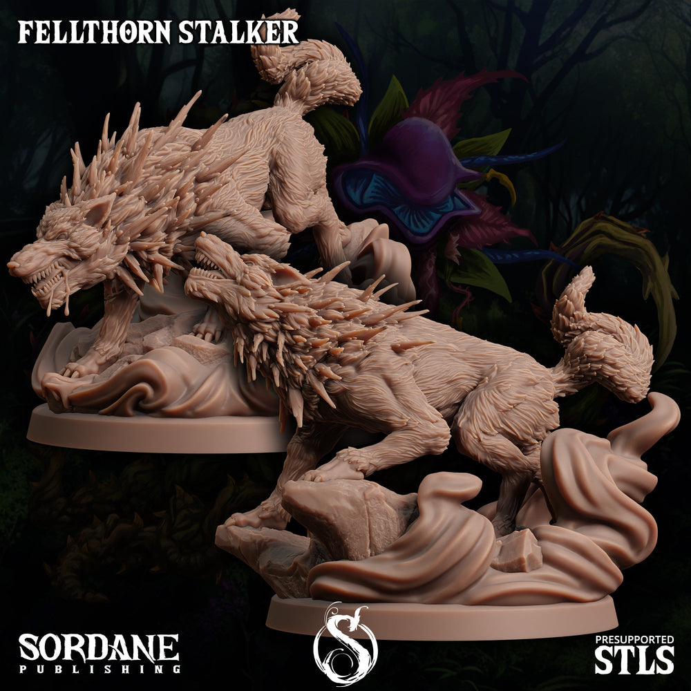 3D Printed Sordane Publishing Fellthorn Stalker Cupid's Embrace Set 28 32mm D&D (Online Only)