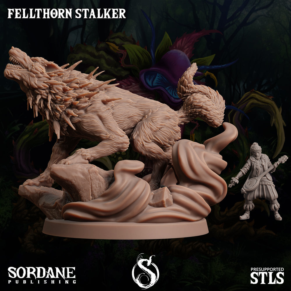 3D Printed Sordane Publishing Fellthorn Stalker Cupid's Embrace Set 28 32mm D&D (Online Only)