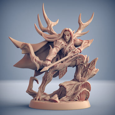 3D Printed Artisan Guild Feralia the Stag Sylvan Knights 28mm 32mm (Online Only)