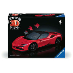 Ferrari SF90 Stradale Red 161 Piece 3D Jigsaw Puzzle Ravensburger (ONLINE ORDER ONLY)