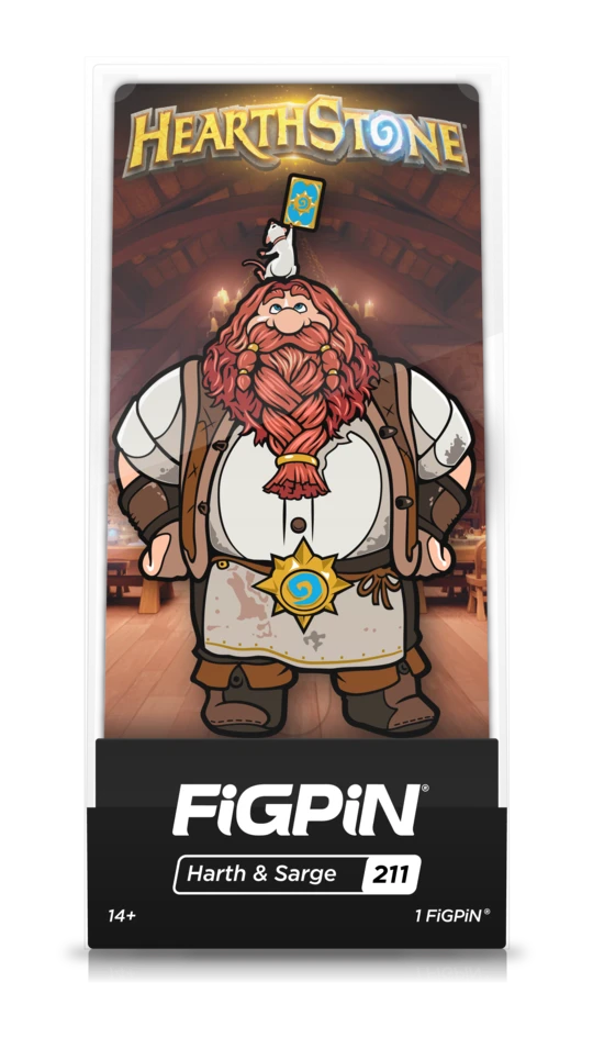 FiGPiN: Heartstone - Harth and Sarge #211 (ONLINE ORDER ONLY)