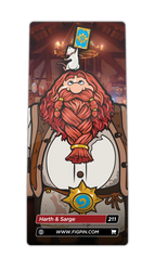 FiGPiN: Heartstone - Harth and Sarge #211 (ONLINE ORDER ONLY)
