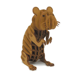 Field Hamster 3D Cardboard Model Kit Fridolin (ONLINE ORDER ONLY)