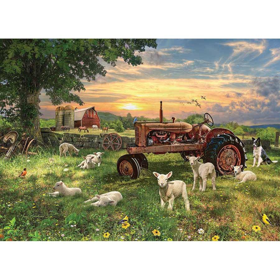 Field at Sunrise 1000 Piece Jigsaw Puzzle Cobble Hill (ONLINE ORDER ONLY)