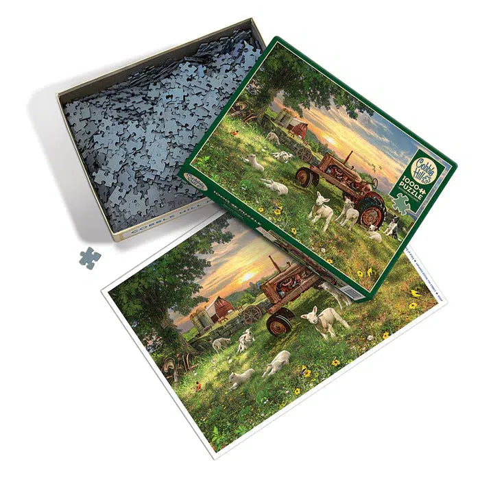 Field at Sunrise 1000 Piece Jigsaw Puzzle Cobble Hill (ONLINE ORDER ONLY)