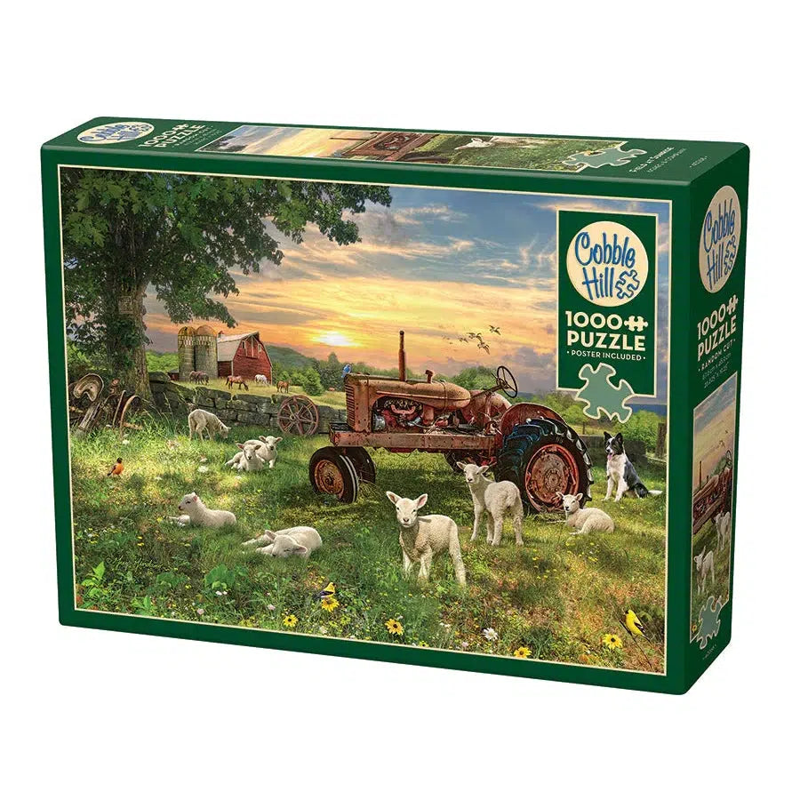 Field at Sunrise 1000 Piece Jigsaw Puzzle Cobble Hill (ONLINE ORDER ONLY)