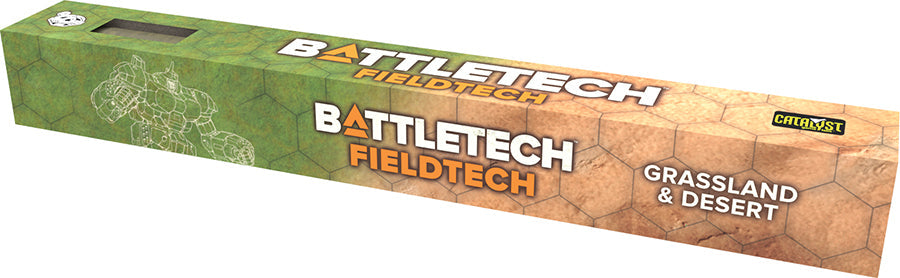 BattleTech: Battle Mat - FieldTech BattleTech Grasslands/Desert (ONLINE ORDER ONLY)