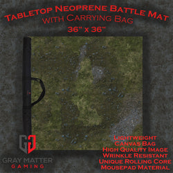 Field of Battle - Neoprene Battle Mat with Bag (ONLINE ORDER ONLY)