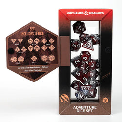 D&D Adventure Dice: Fighter (Red) (ONLINE ORDER ONLY)