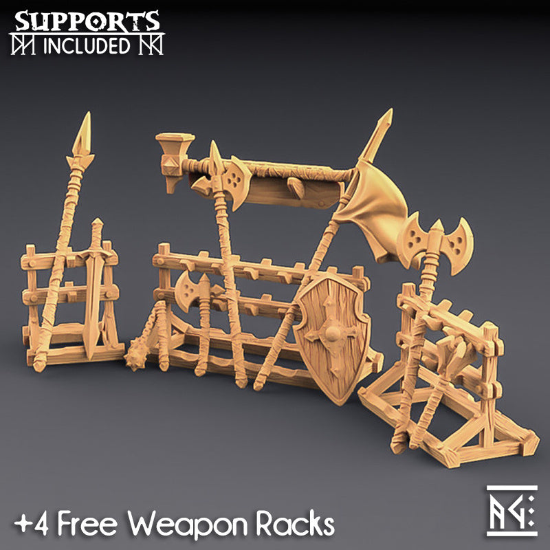 3D Printed Artisan Guild Standalone Weapons Fighters Guild Set 28mm 32mm (Online Only)
