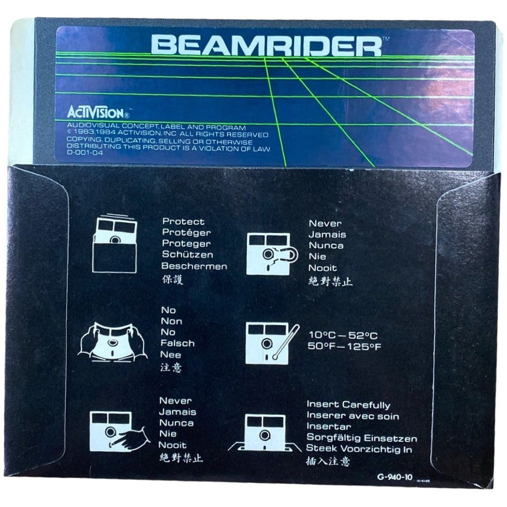 BeamRider - Commodore 64  - 5¼" Floppy Disc Only (Online Order Only)