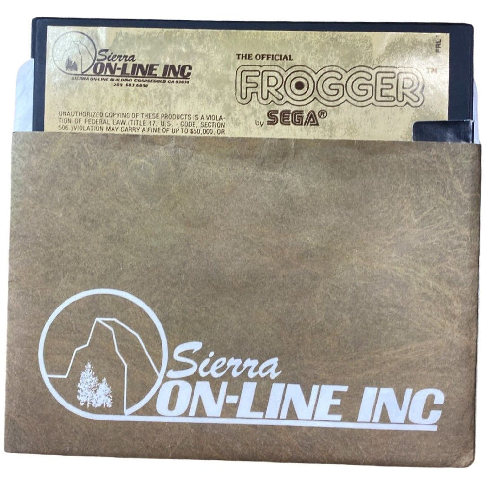 Frogger - Commodore 64 -  5¼" Floppy Disc Only (Online Order Only)