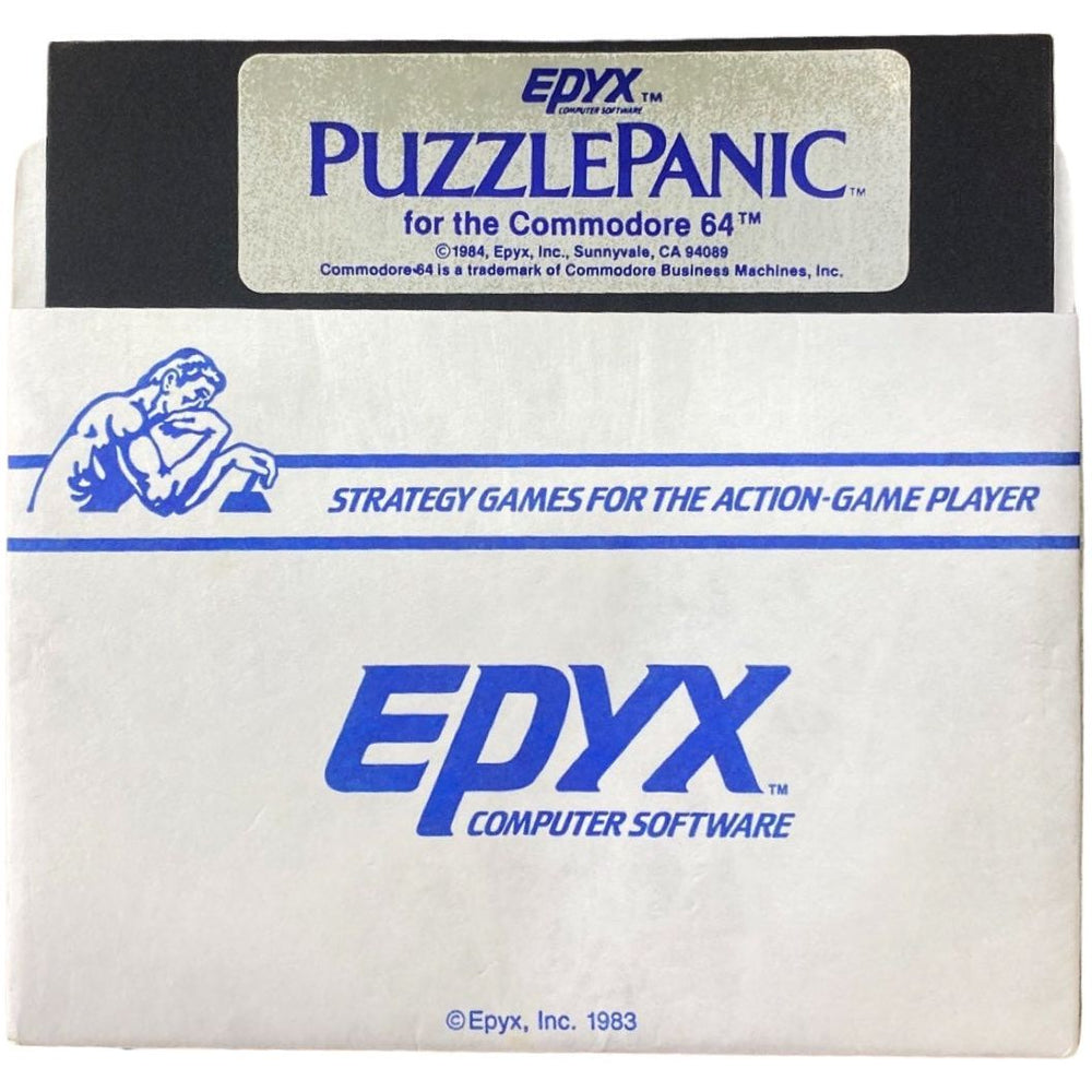 PuzzlePanic - Commodore 64 -  5¼" Floppy Disc Only (Online Order Only)
