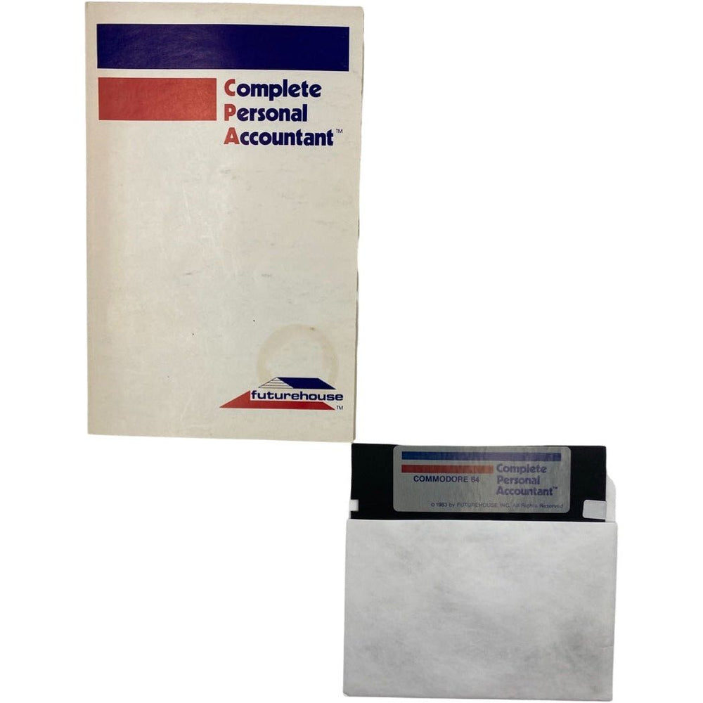 Complete Personal Accountant  - Commodore 64 (Online Order Only)