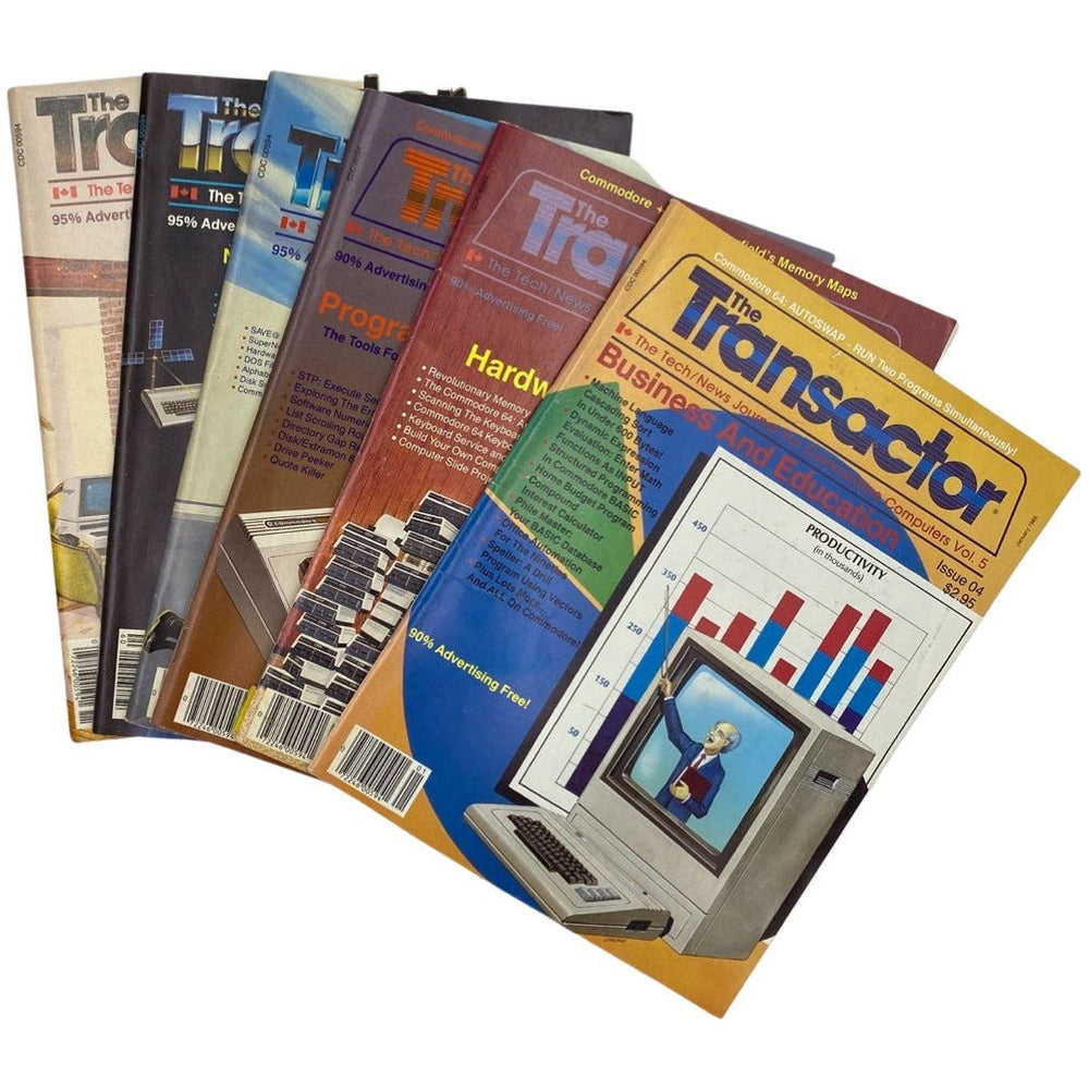 The Transactor Magazine -1985 - Commodore News/Tech Journal (Online Order Only)