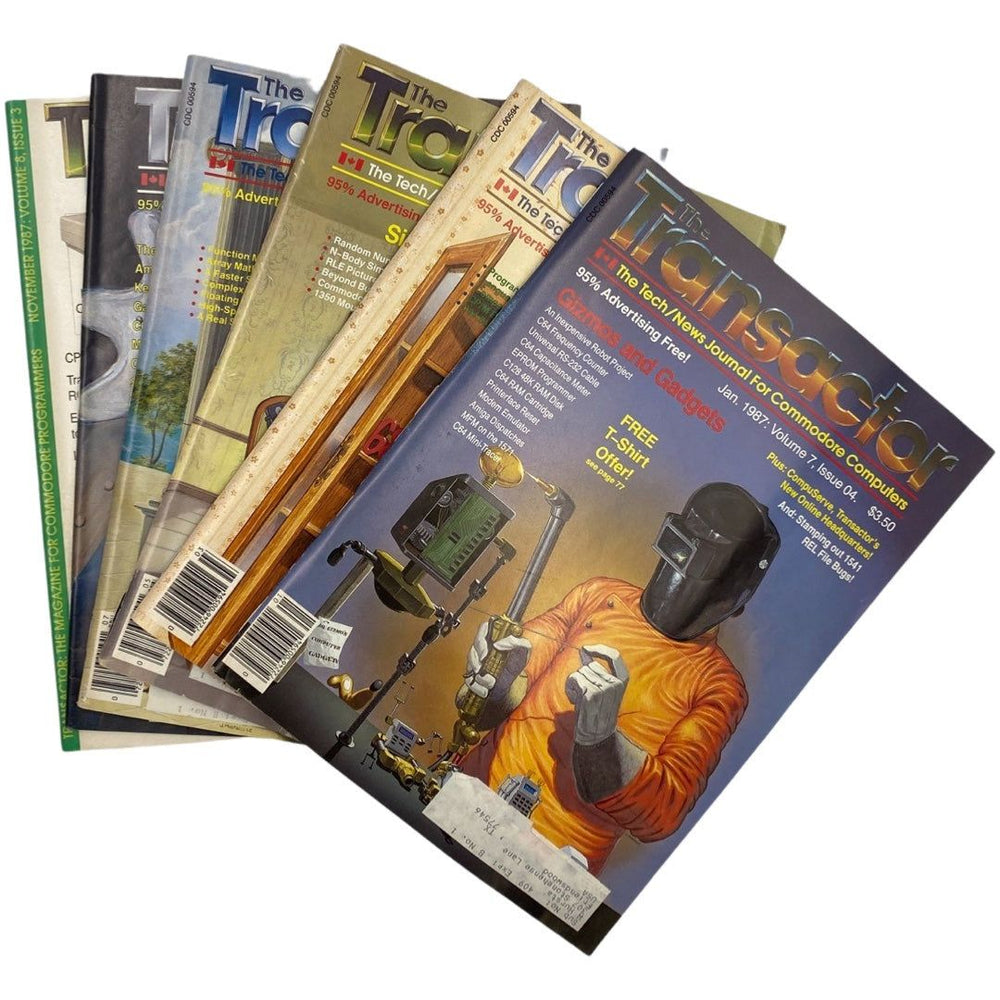 The Transactor Magazine -1987 - Commodore News/Tech Journal (Online Order Only)