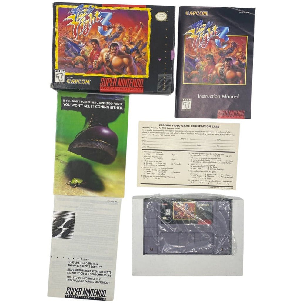 Final Fight 3 - Super Nintendo (Online Order Only)