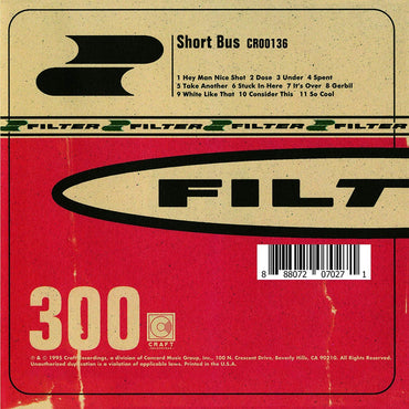 Filter - SHORT BUS [Vinyl] (ONLINE ORDER ONLY)