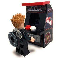 Custom BLOK (1982 Edition) Classic Arcade Machine (Online Order Only)