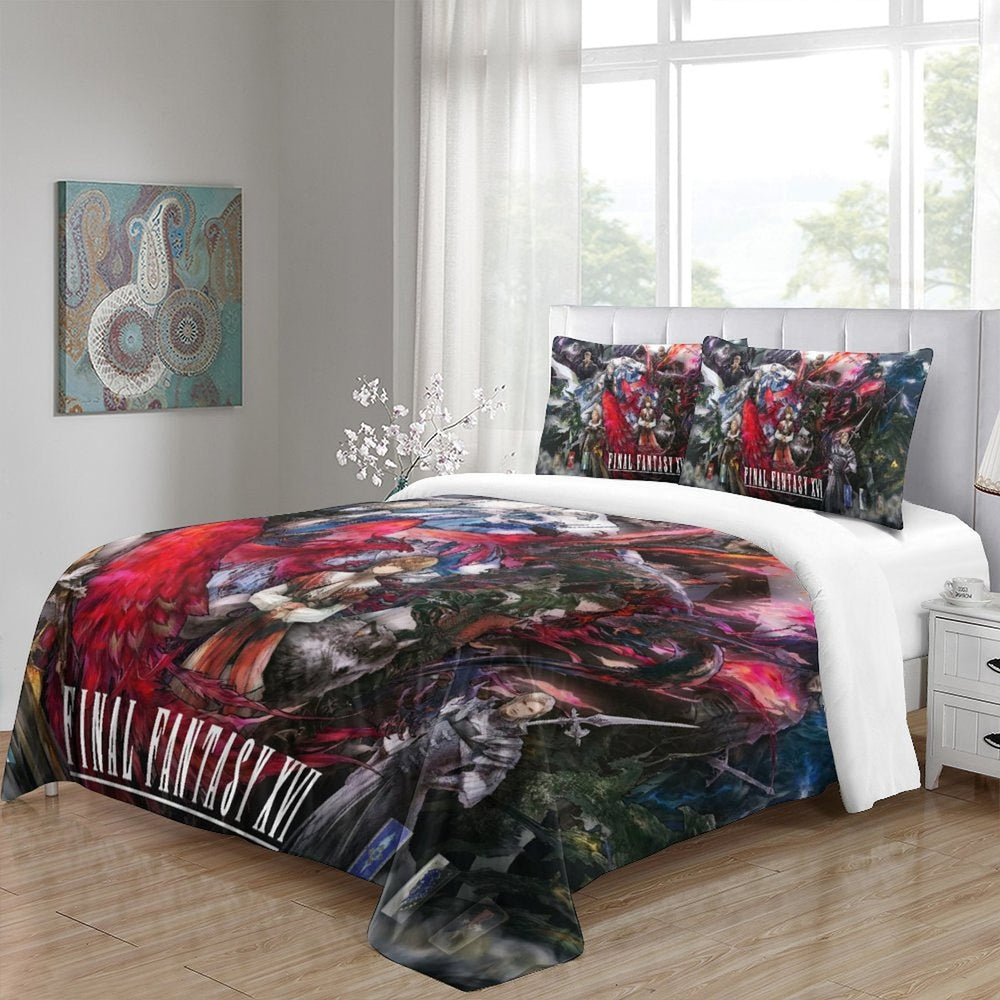 Final Fantasy Bedding Set Pattern Quilt Cover Without Filler (Online Order Only)