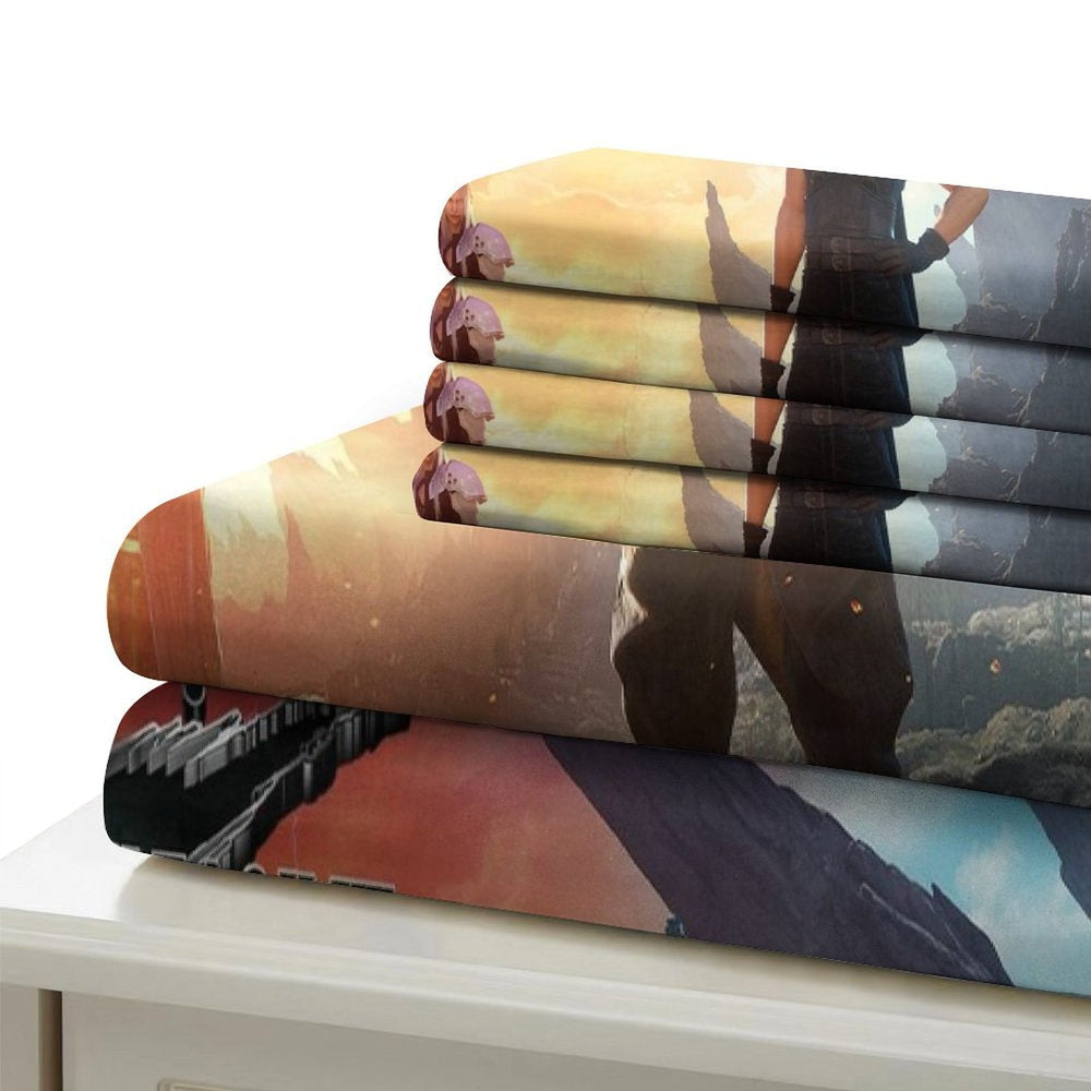 Final Fantasy Bedding Set Pattern Quilt Cover Without Filler (Online Order Only)