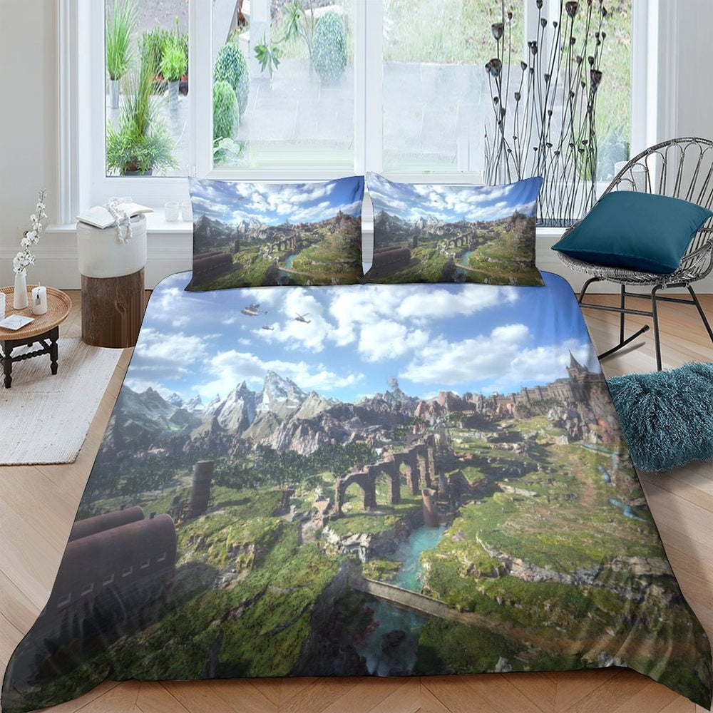 Final Fantasy Bedding Set Pattern Quilt Cover Without Filler (Online Order Only)