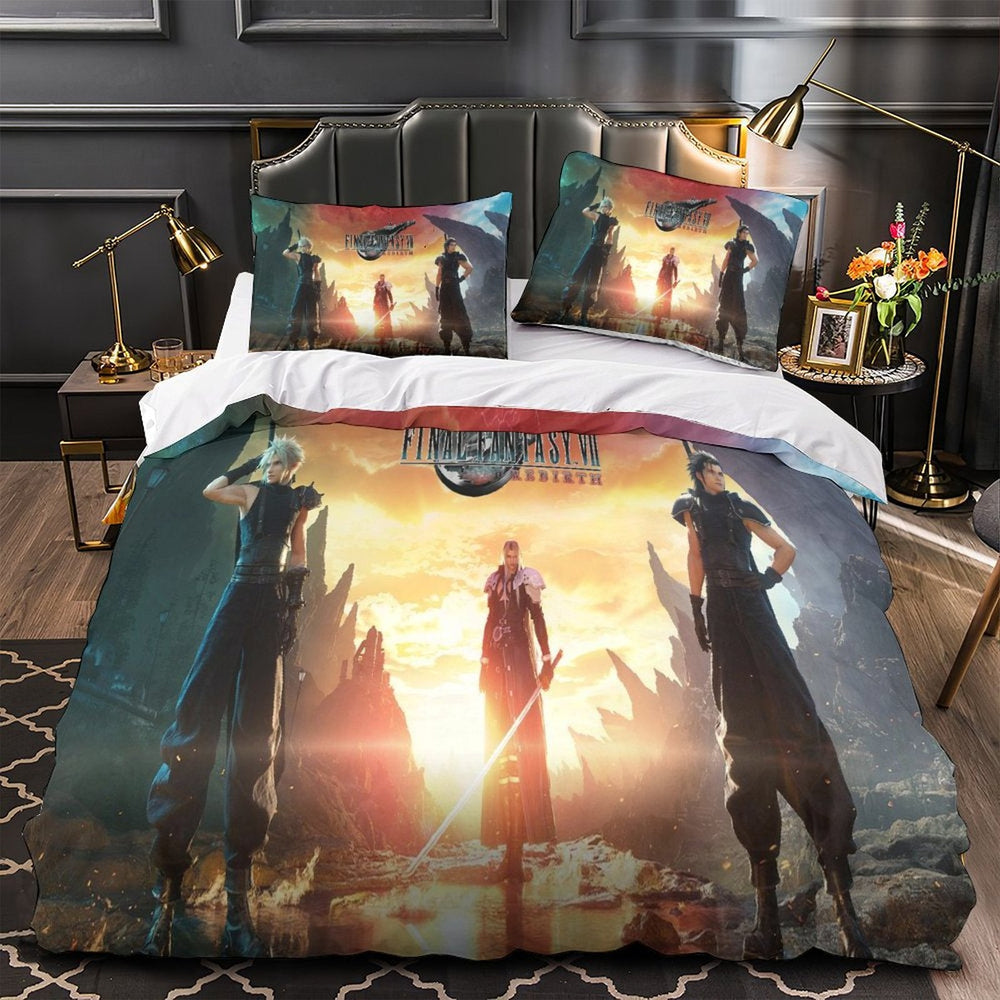 Final Fantasy Bedding Set Pattern Quilt Cover Without Filler (Online Order Only)
