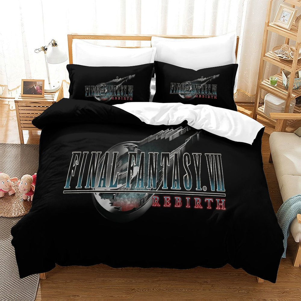 Final Fantasy Bedding Set Pattern Quilt Cover Without Filler (Online Order Only)