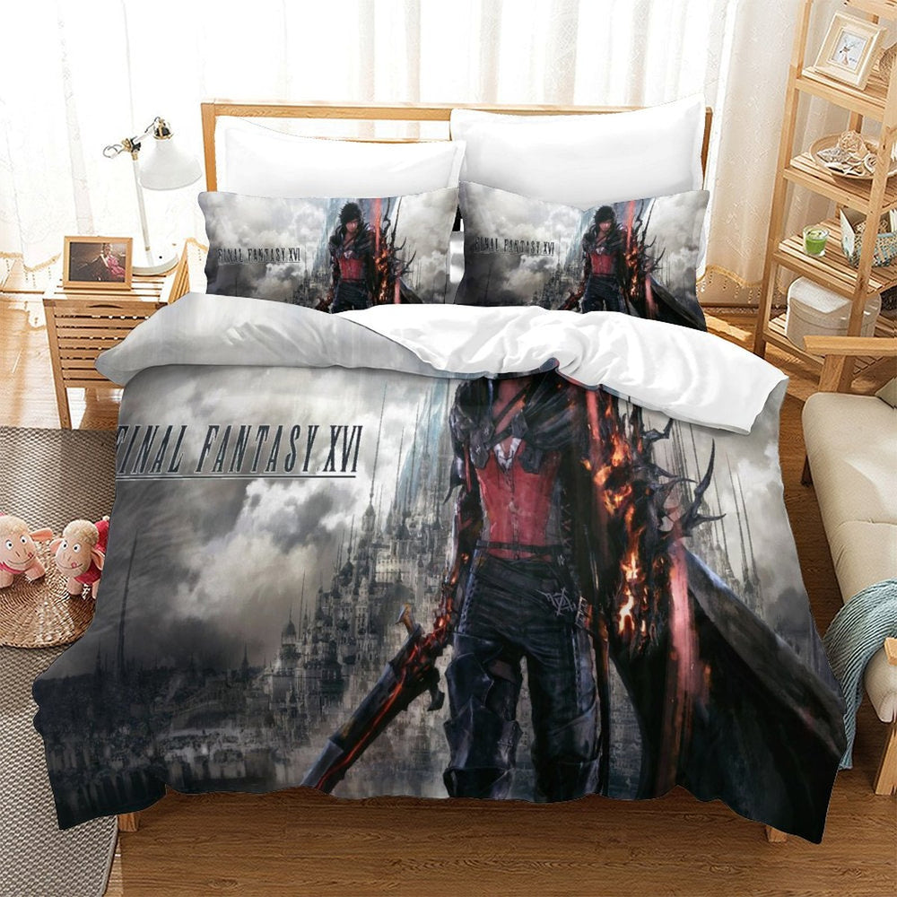 Final Fantasy Bedding Set Pattern Quilt Cover Without Filler (Online Order Only)