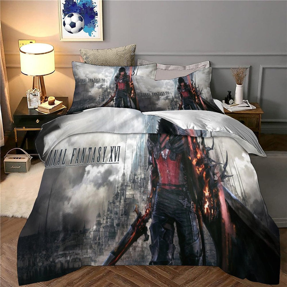 Final Fantasy Bedding Set Pattern Quilt Cover Without Filler (Online Order Only)