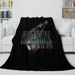 Final Fantasy Blanket Flannel Fleece Throw Room Decoration (Online Order Only)