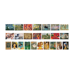 Fine Art Christmas Advent Calendar - 24 Set of 50 Piece Mini Jigsaw Puzzles Eurographics (ONLINE ORDER ONLY)