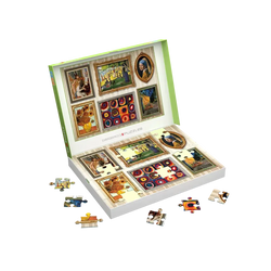 Fine Art Gallery Wall 48 Connecting Pieces Jigsaw Puzzle Eurographics