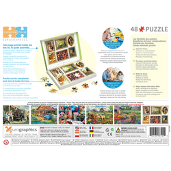 Fine Art Gallery Wall 48 Connecting Pieces Jigsaw Puzzle Eurographics