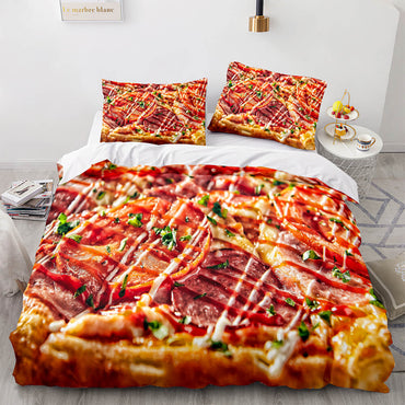 Fine Food Cosplay Bedding Set Quilt Cover (Online Order Only)