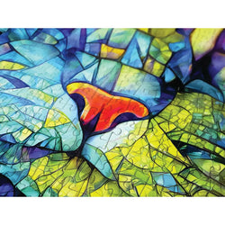 Fiona the Stained Glass Cat 1000 Piece Jigsaw Puzzle Enjoy