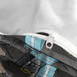 Fire Force Bedding Set Pattern Quilt Cover Without Filler (Online Order Only)