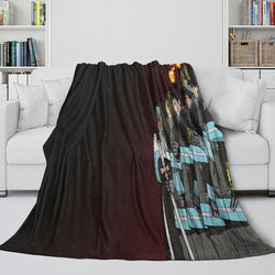 Fire Force Blanket Flannel Fleece Throw Room Decoration (Online Order Only)