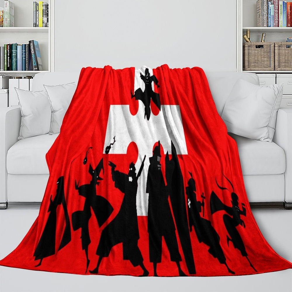 Fire Force Blanket Flannel Fleece Throw Room Decoration (Online Order Only)