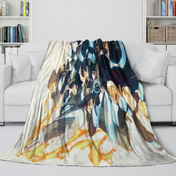 Fire Force Blanket Flannel Fleece Throw Room Decoration (Online Order Only)