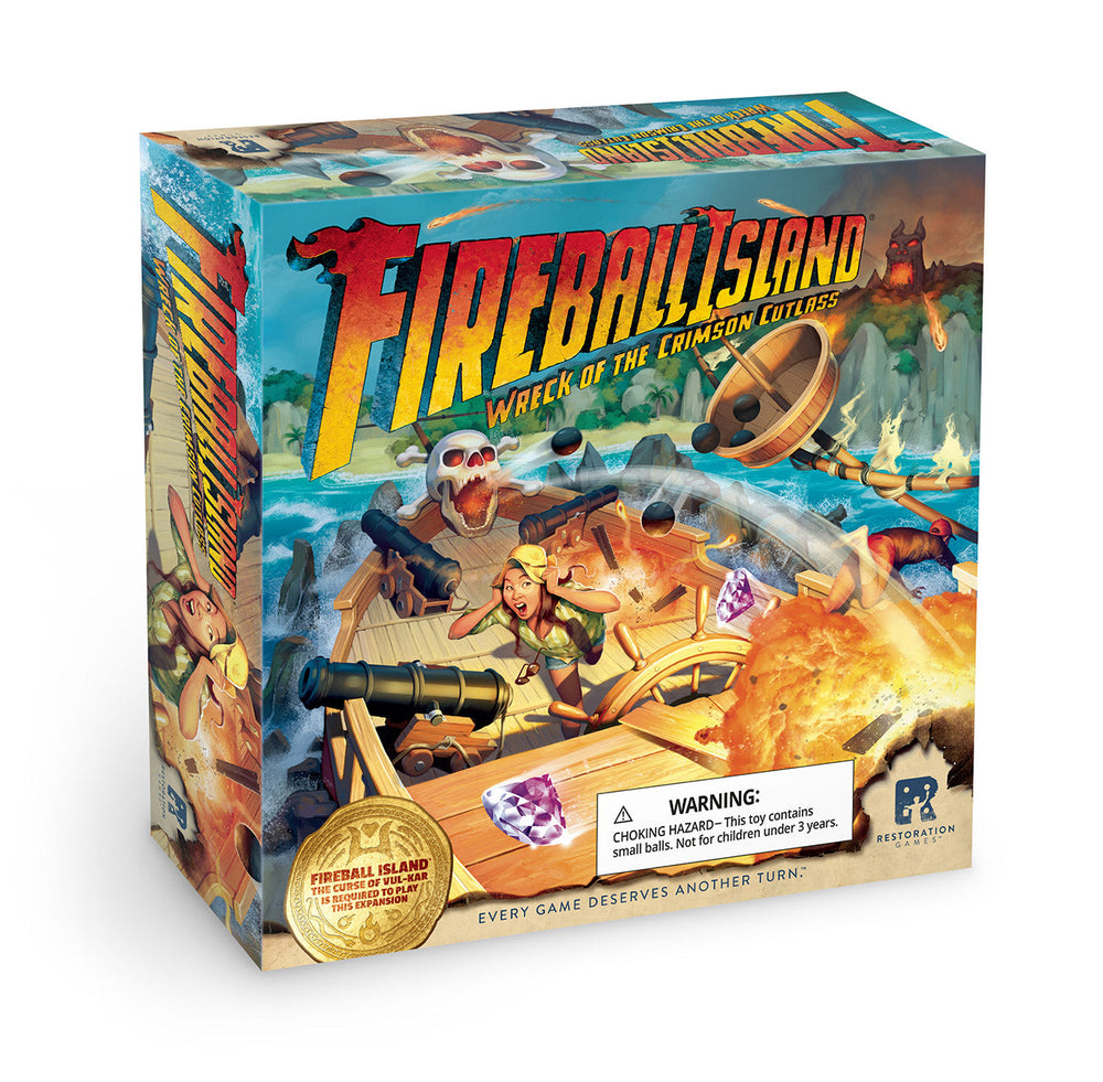 Fireball Island: Wreck of the Crimson Cutlass Expansion (ONLINE ORDER ONLY)