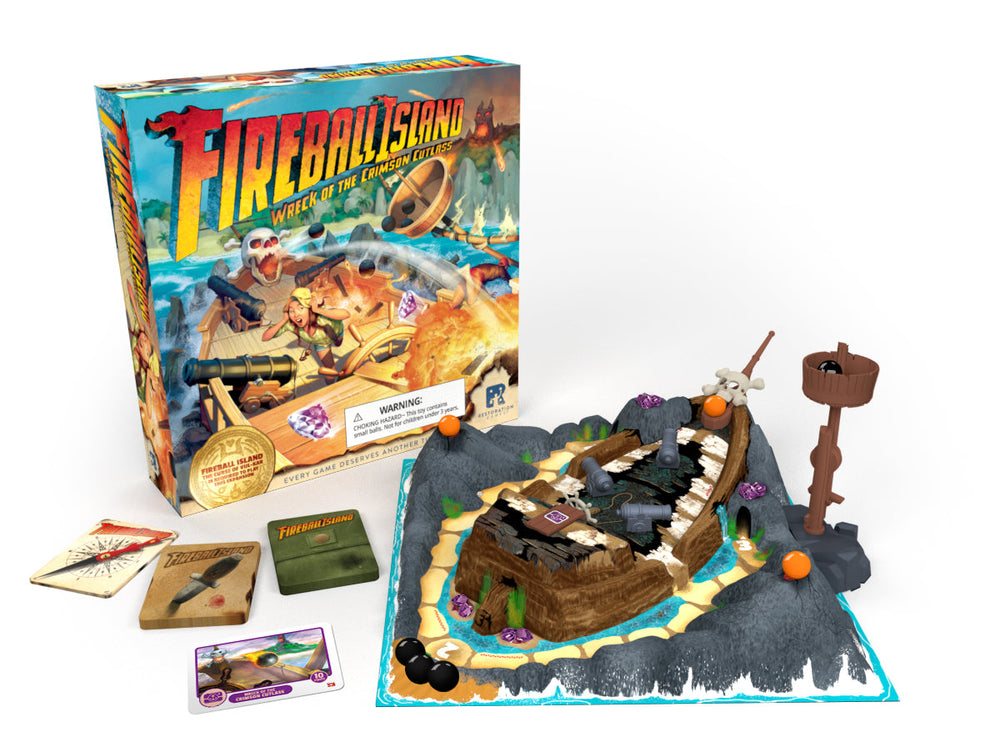 Fireball Island: Wreck of the Crimson Cutlass Expansion (ONLINE ORDER ONLY)