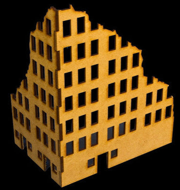 Ruined City Building 2 (MDF) - 15MMDF002 (Online Order Only)