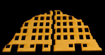 Ruined City Building 1 (MDF) - 15MMDF001 (Online Order Only)
