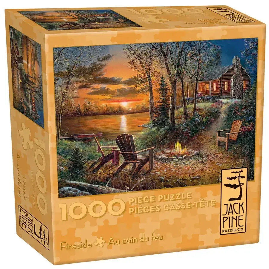 Fireside 1000 Piece Jigsaw Puzzle Jack Pine (ONLINE ORDER ONLY)