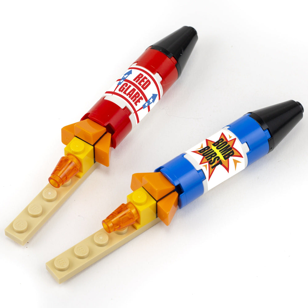Fireworks / Rockets - Custom 4th of July Set made using LEGO parts (Online Order Only)