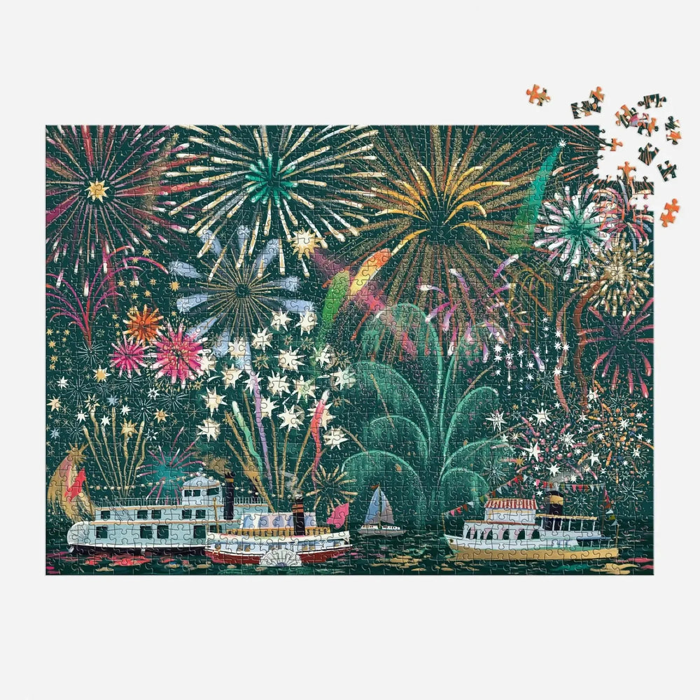 Fireworks Jubilee 1000 Piece Jigsaw Puzzle Galison (ONLINE ORDER ONLY)