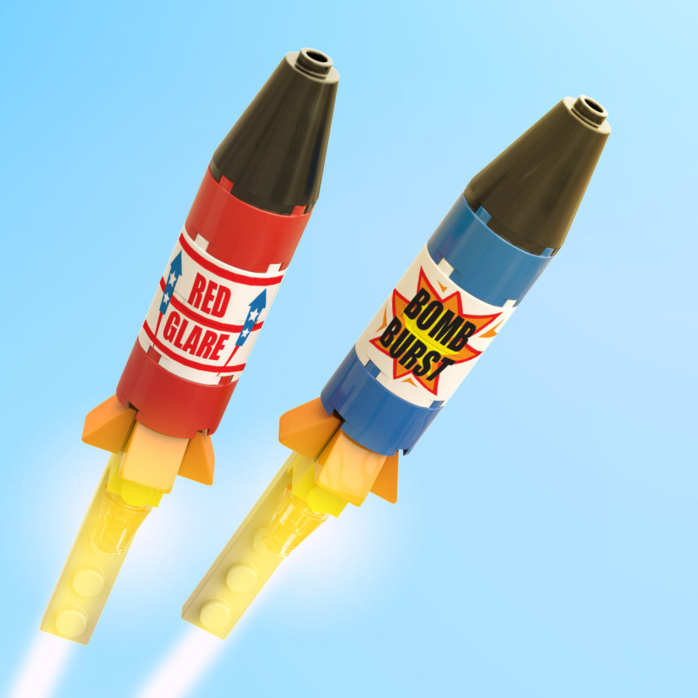 Fireworks / Rockets - Custom 4th of July Set made using LEGO parts (Online Order Only)