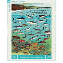 Fishes of the California Current 1000 Piece Jigsaw Puzzle NYPC (ONLINE ORDER ONLY)